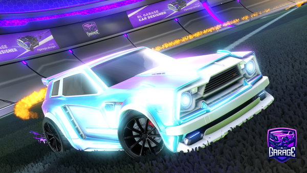 A Rocket League car design from lightskinBBC