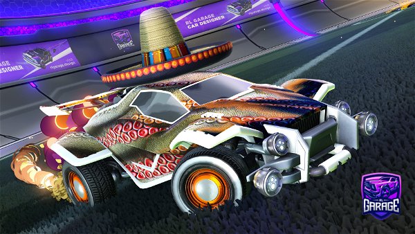A Rocket League car design from Elr0nd
