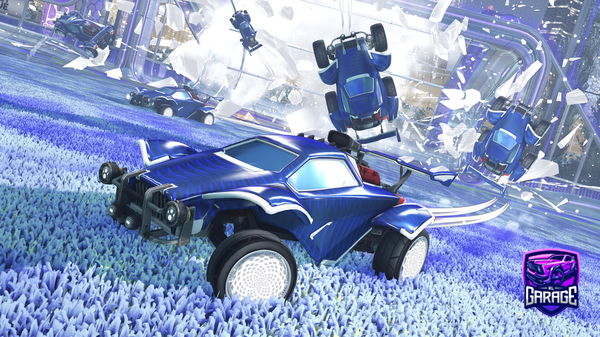 A Rocket League car design from Mxwson