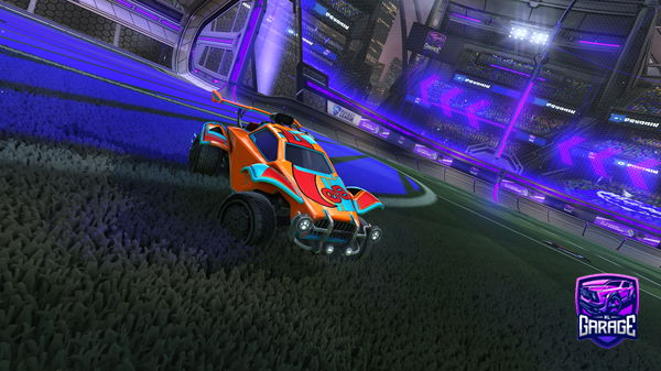 A Rocket League car design from W6M_