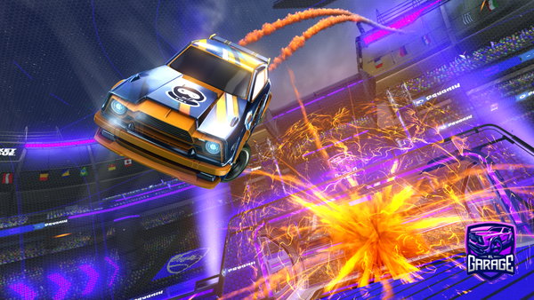 A Rocket League car design from Soma13