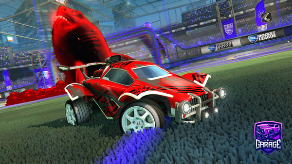 A Rocket League car design from JVCtje