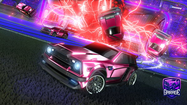A Rocket League car design from Techno11deluxe1