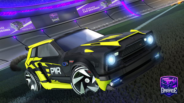 A Rocket League car design from ByeRocketLeague