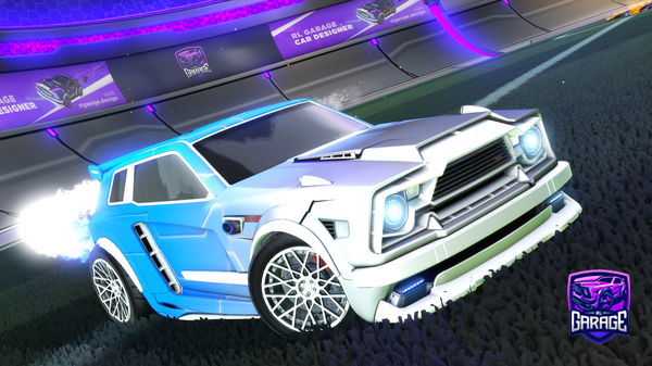 A Rocket League car design from Nobody1