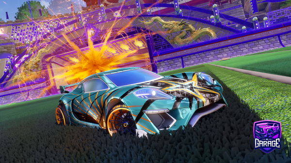 A Rocket League car design from TheGrapeBambeano