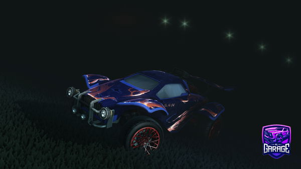A Rocket League car design from Zr4me