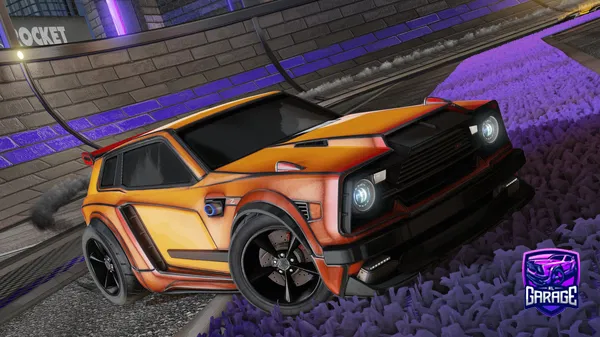 A Rocket League car design from Blick3