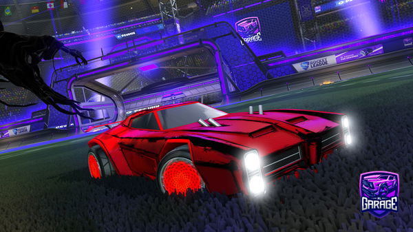 A Rocket League car design from Red_Devil2413