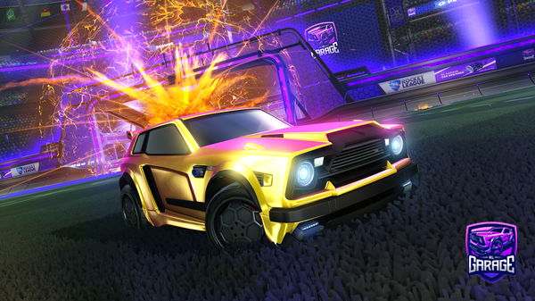 A Rocket League car design from isuckatrlol