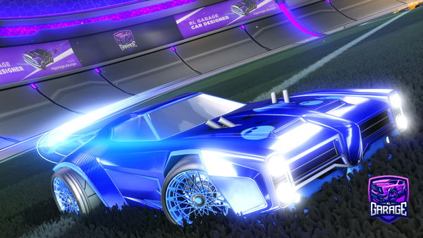 A Rocket League car design from Xfrancox12