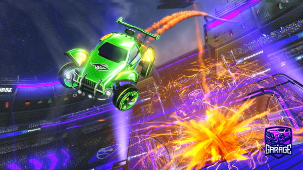 A Rocket League car design from jafeee11