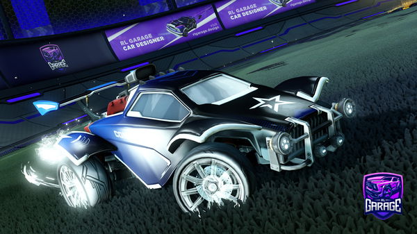 A Rocket League car design from FlareNightGG