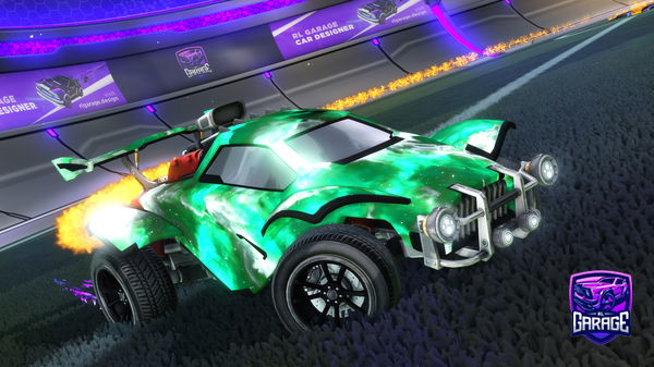 A Rocket League car design from Pl4yer1