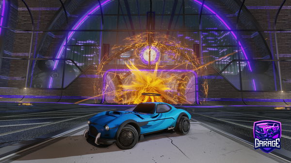 A Rocket League car design from XTrixX