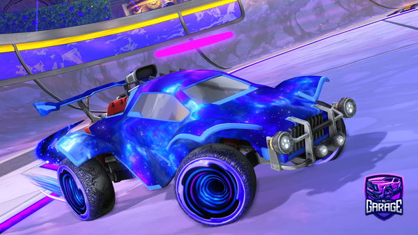 A Rocket League car design from BatoBeto