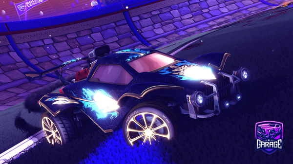 A Rocket League car design from RLGarage
