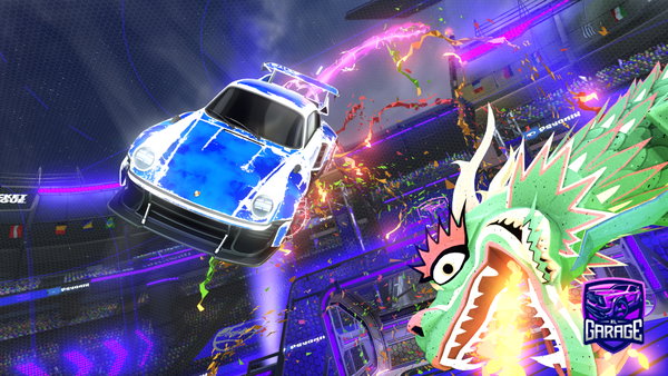 A Rocket League car design from NNOIFF