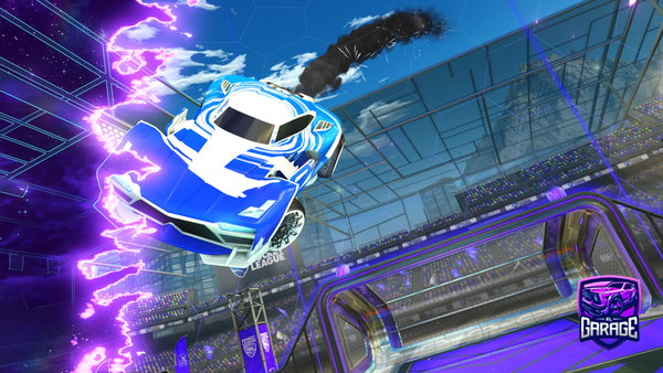 A Rocket League car design from Kles_016