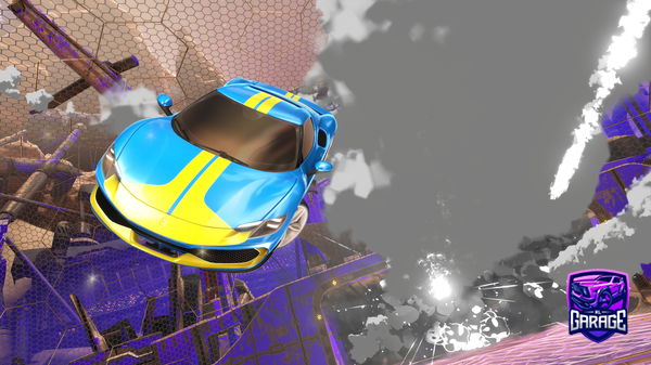 A Rocket League car design from bedpaq