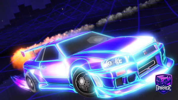 A Rocket League car design from guizinnnnnnnnn