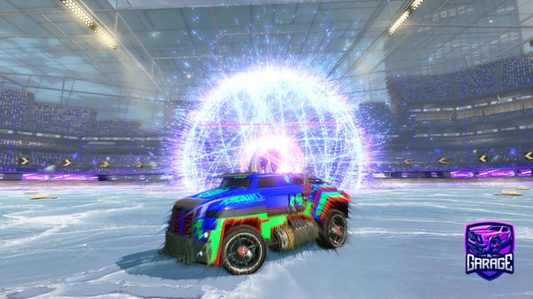 A Rocket League car design from RL-Lean