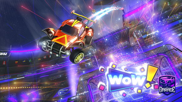 A Rocket League car design from brettmarsbar