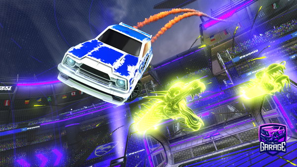 A Rocket League car design from pwrseekr
