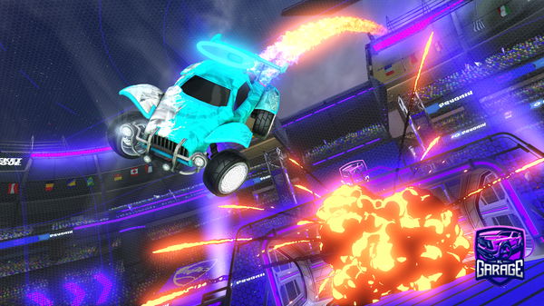 A Rocket League car design from Valenthorlet27