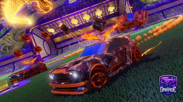 A Rocket League car design from Nechecker298
