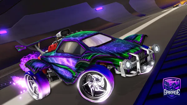 A Rocket League car design from keyclownfish1234