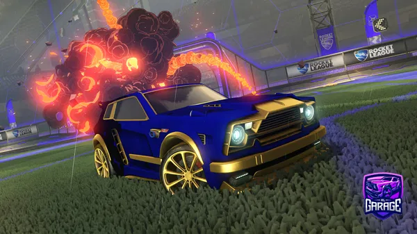 A Rocket League car design from Youssef-Aloui_