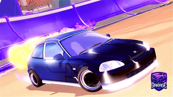 A Rocket League car design from DrWHOtheHELL