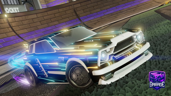 A Rocket League car design from RiceTaco_