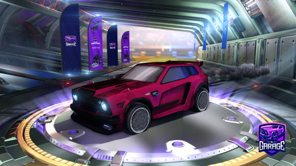 A Rocket League car design from tiktok_acelarl