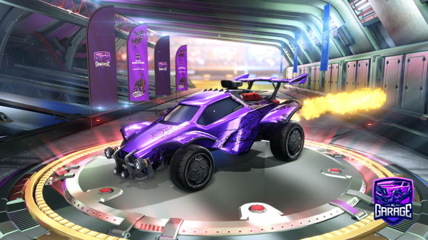 A Rocket League car design from DRAGONforbrazil