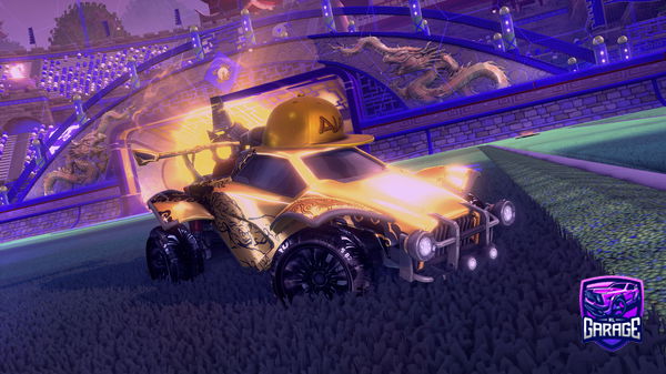 A Rocket League car design from DZN_TuRkEY