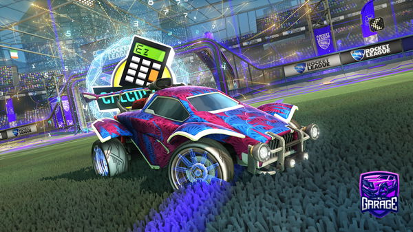 A Rocket League car design from ItsGiuze