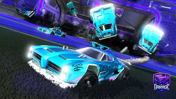 A Rocket League car design from Fishy_king243