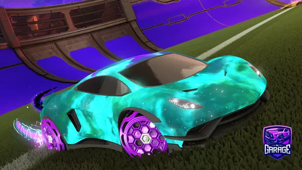 A Rocket League car design from afrosceno