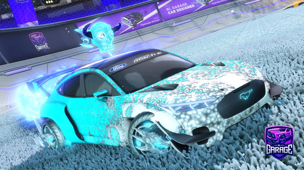 A Rocket League car design from Fotevailar1