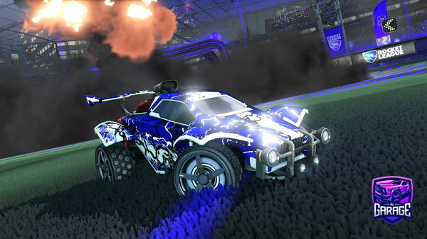 A Rocket League car design from jsun79