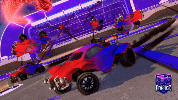 A Rocket League car design from Dury_14_