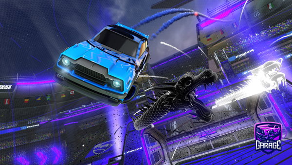 A Rocket League car design from Vicke07