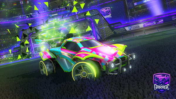 A Rocket League car design from H0odini