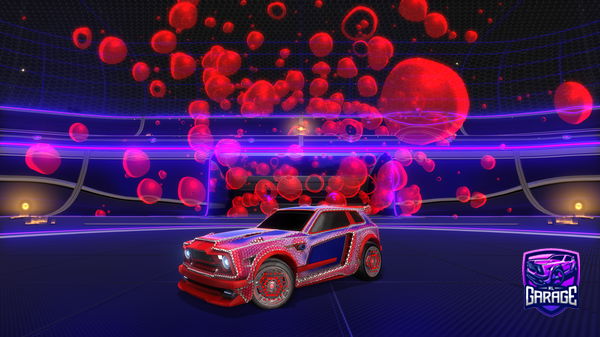 A Rocket League car design from NVGGET