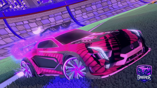 A Rocket League car design from A1RB0RNE