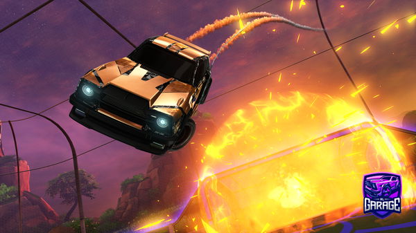 A Rocket League car design from Vashcrack