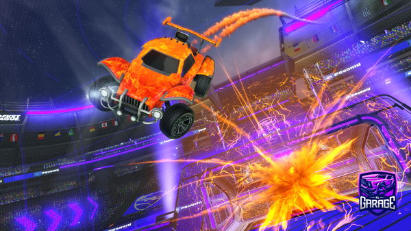 A Rocket League car design from Pointlessname