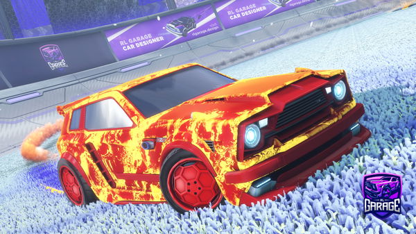 A Rocket League car design from fallguymaster243